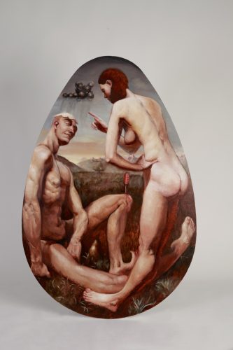 Léon Chotard peinture Oeuf figuratif figuration painting painter figurativ egg
